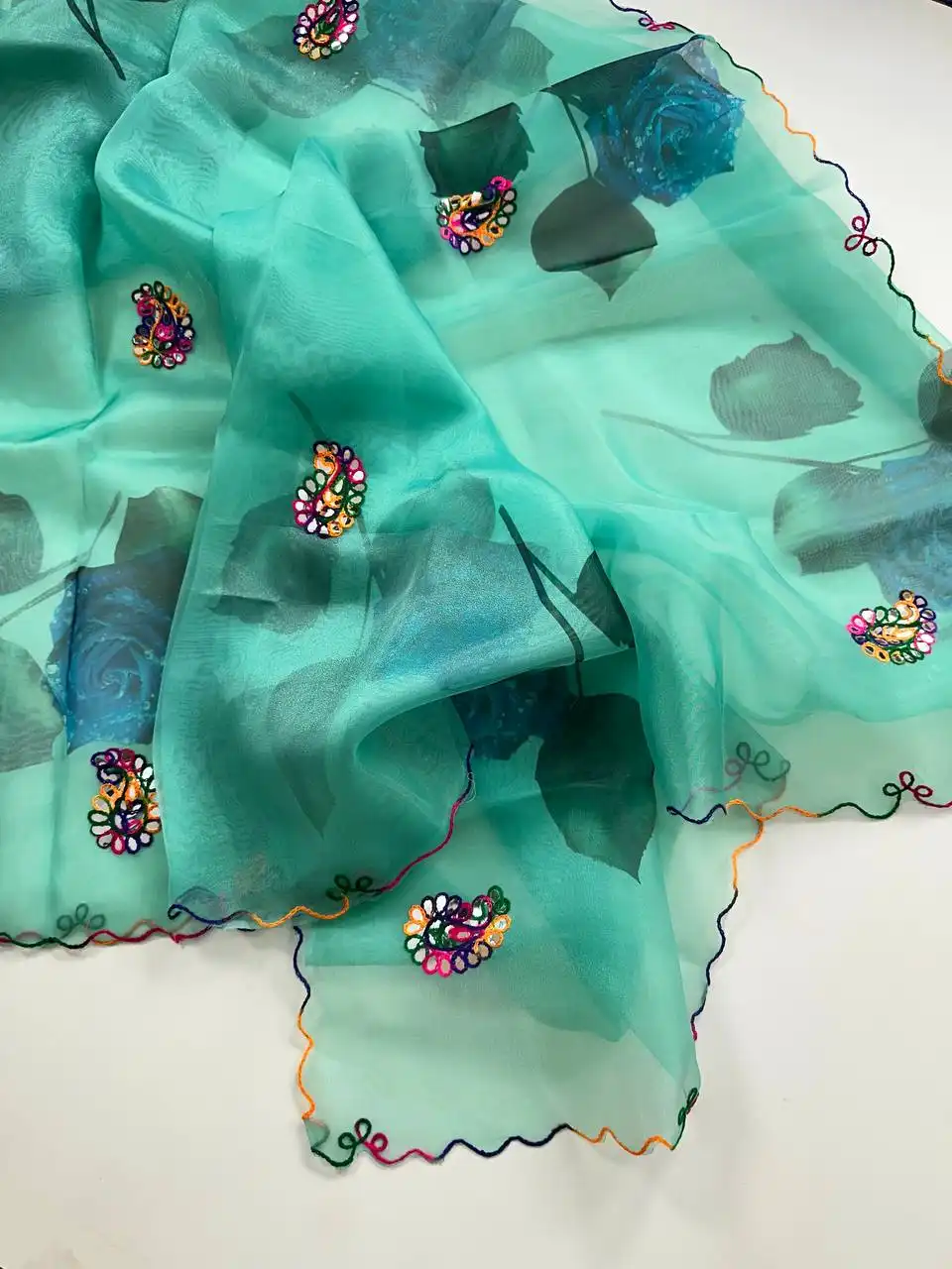 MHV Saras Saree Wholesale Market in India