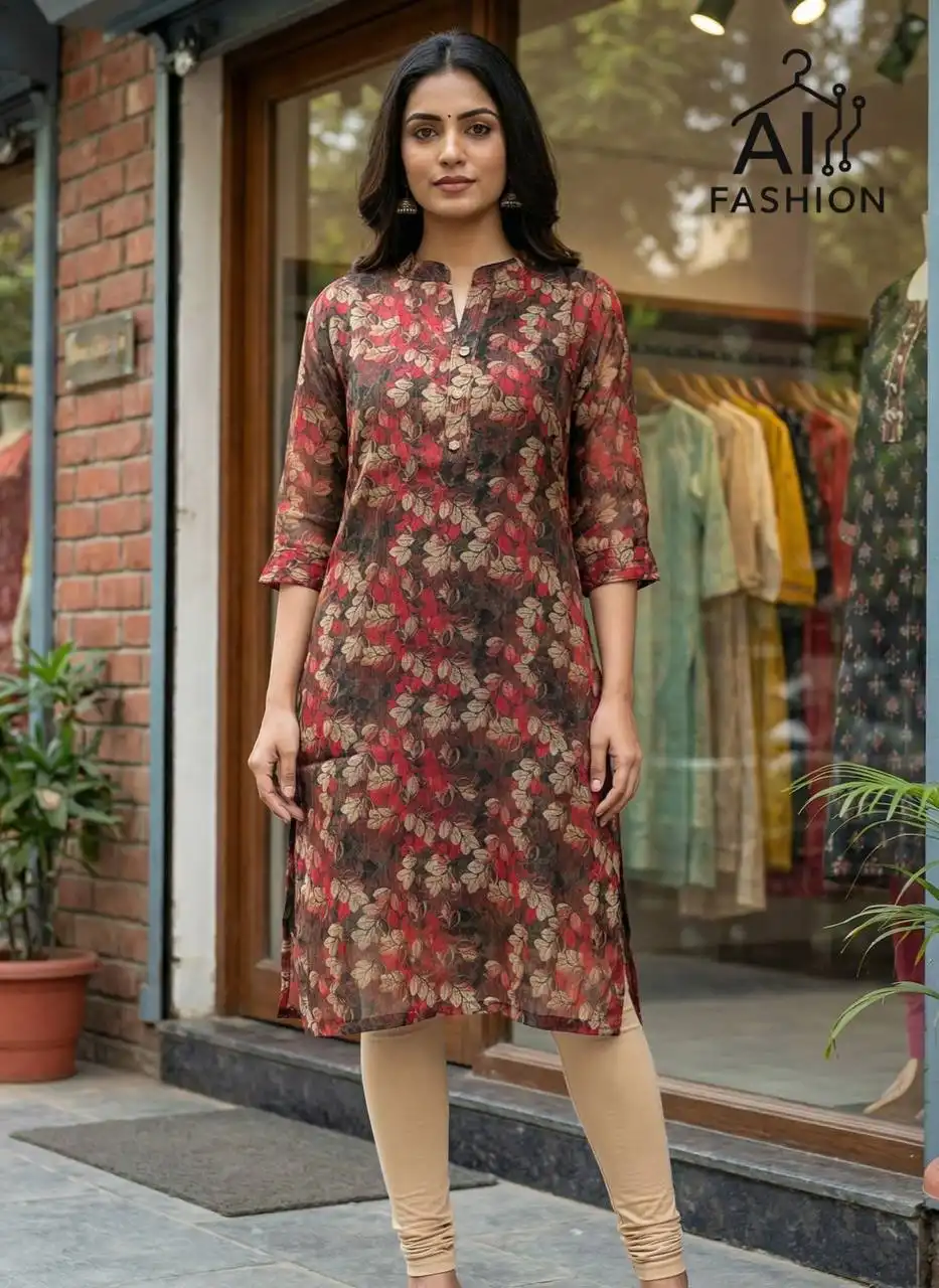SS2016 Vol 21 Printed Kurti Wholesale Market in Surat