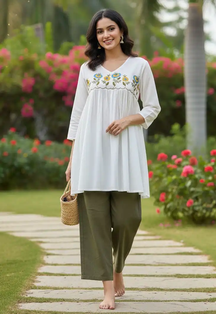 RM Vol 05 Kurti Pant Set Wholesale Market Surat