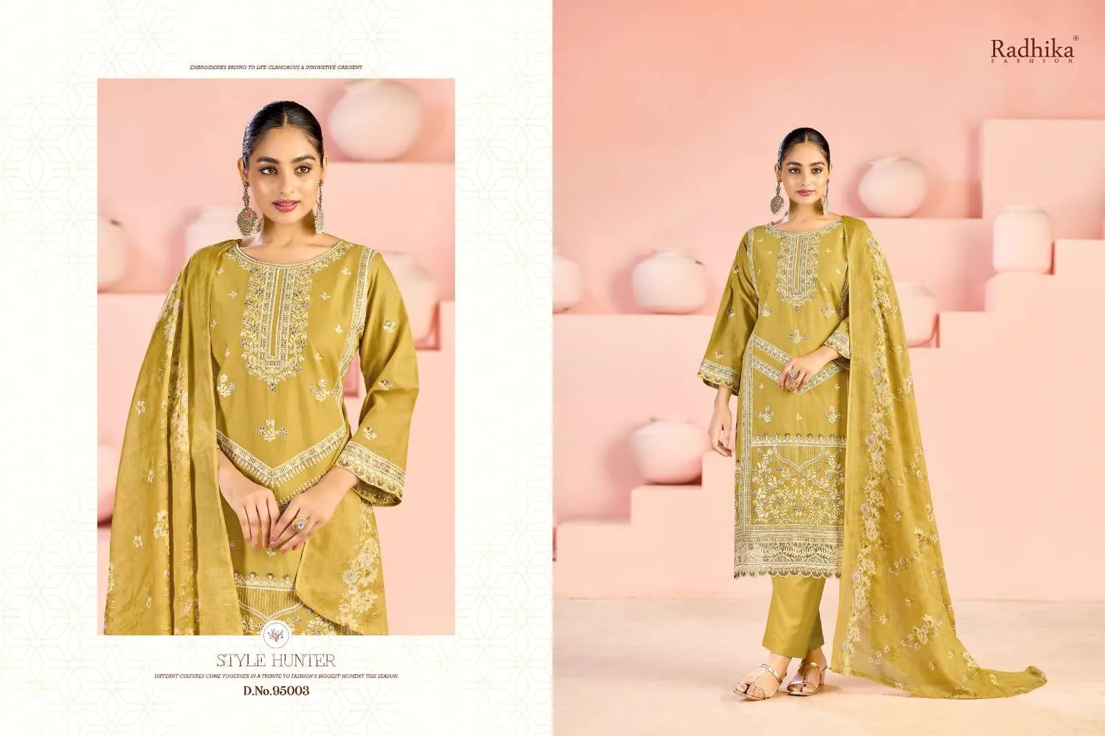 Radhika Fashion Zubeda Vol 3 Semi Stitched Suits