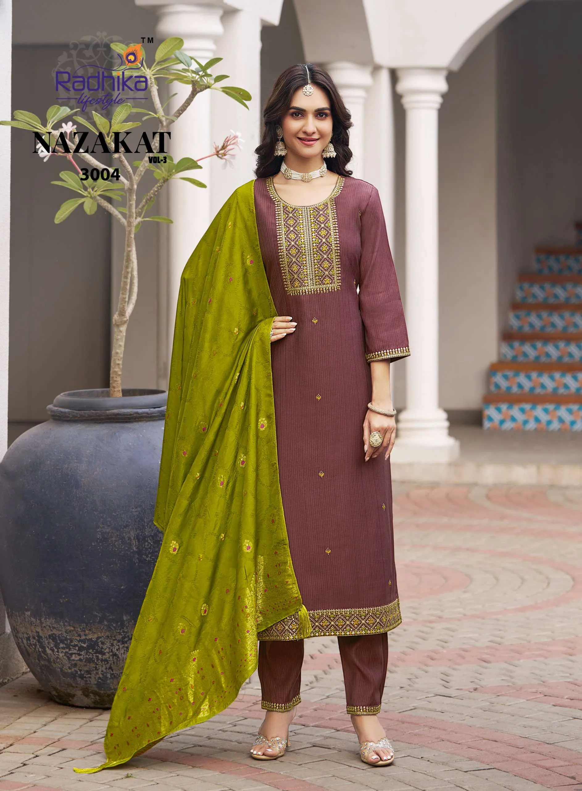 Radhika Life Style Nazakat Vol 3 Readymade Suits