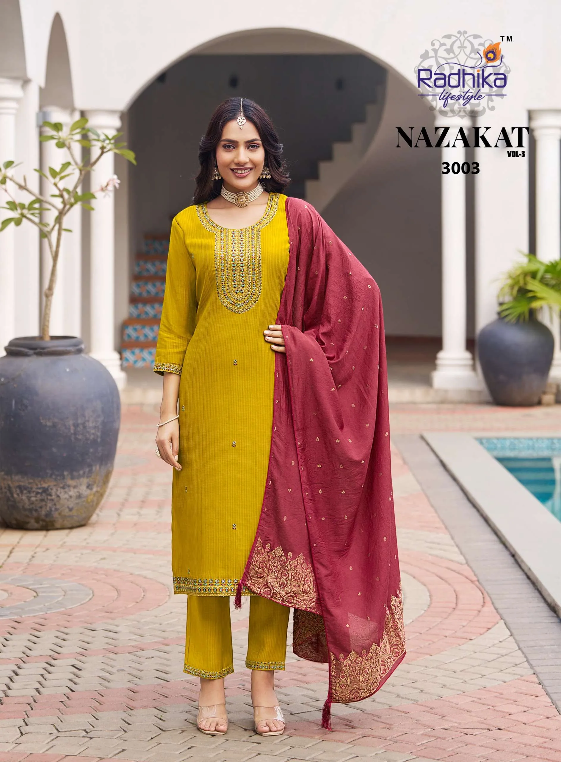 Radhika Life Style Nazakat Vol 3 Readymade Suits