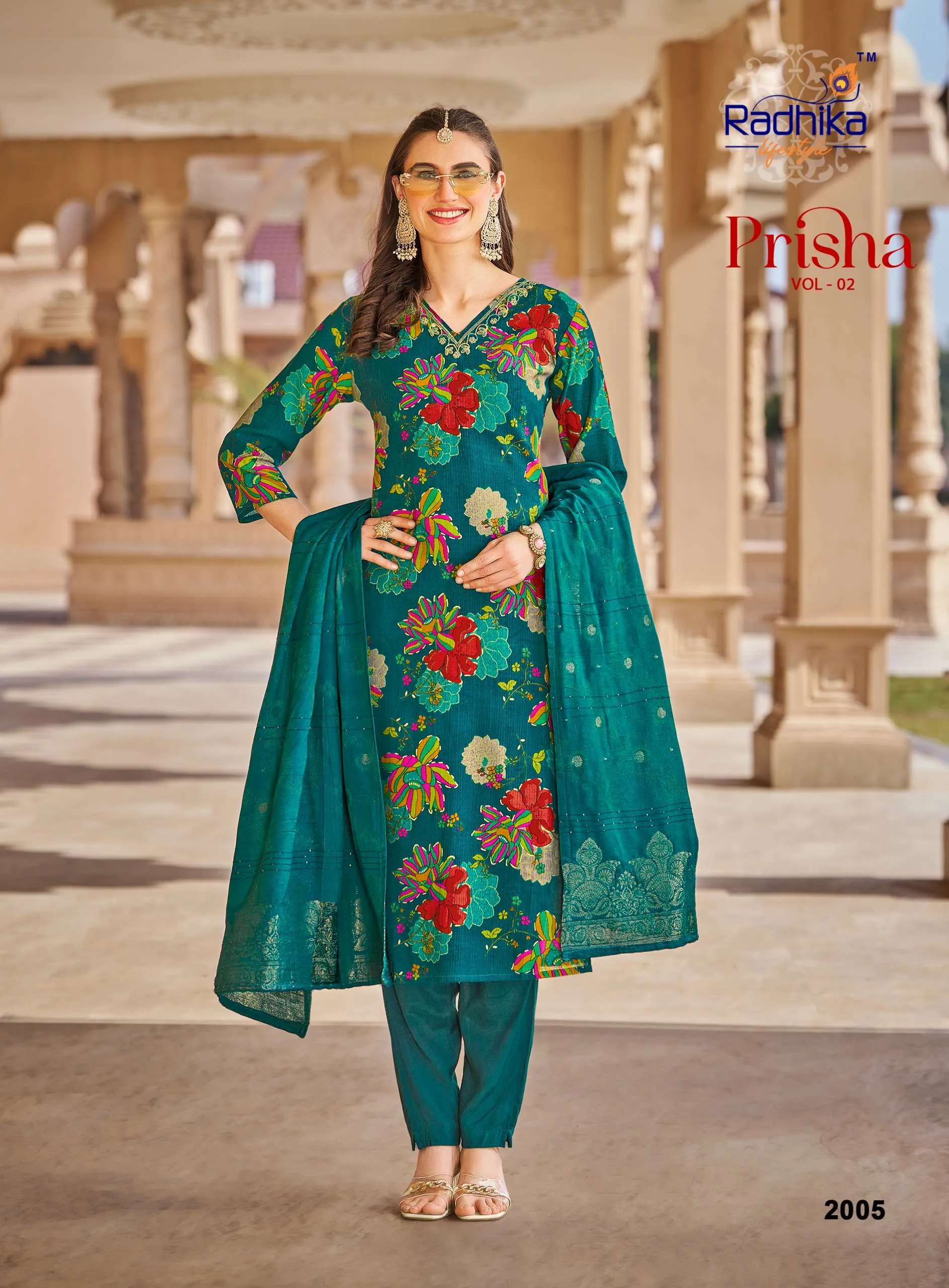 Radhika Life Style Prisha Vol 2 Unstitched Suits