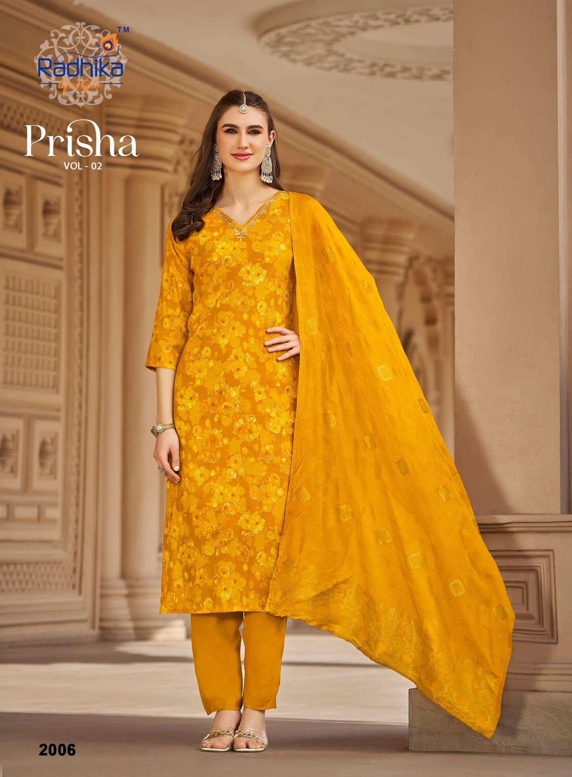 Radhika Life Style Prisha Vol 2 Unstitched Suits