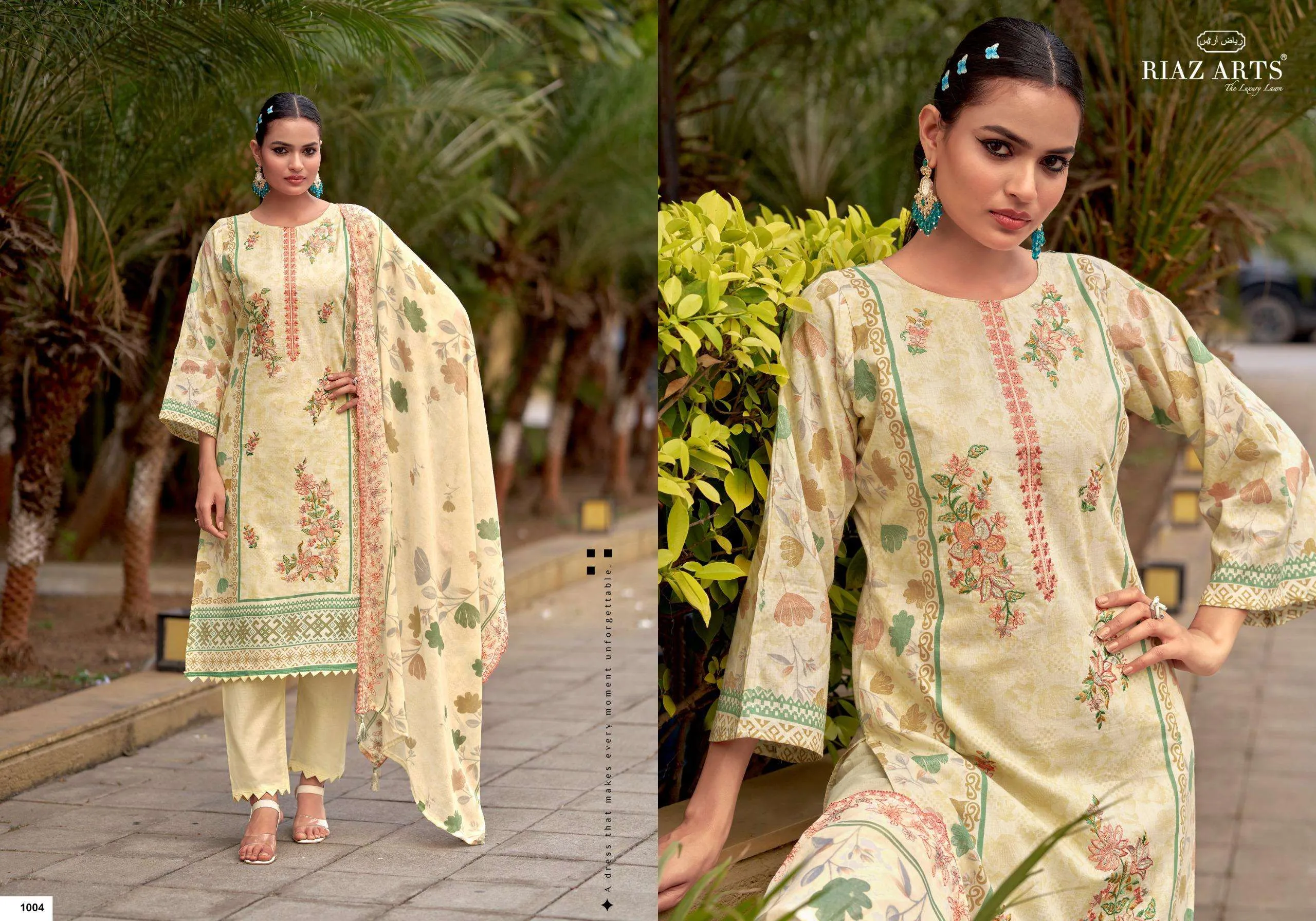 Riaz Arts Karigiri E Saeed Semi Stitched Suits