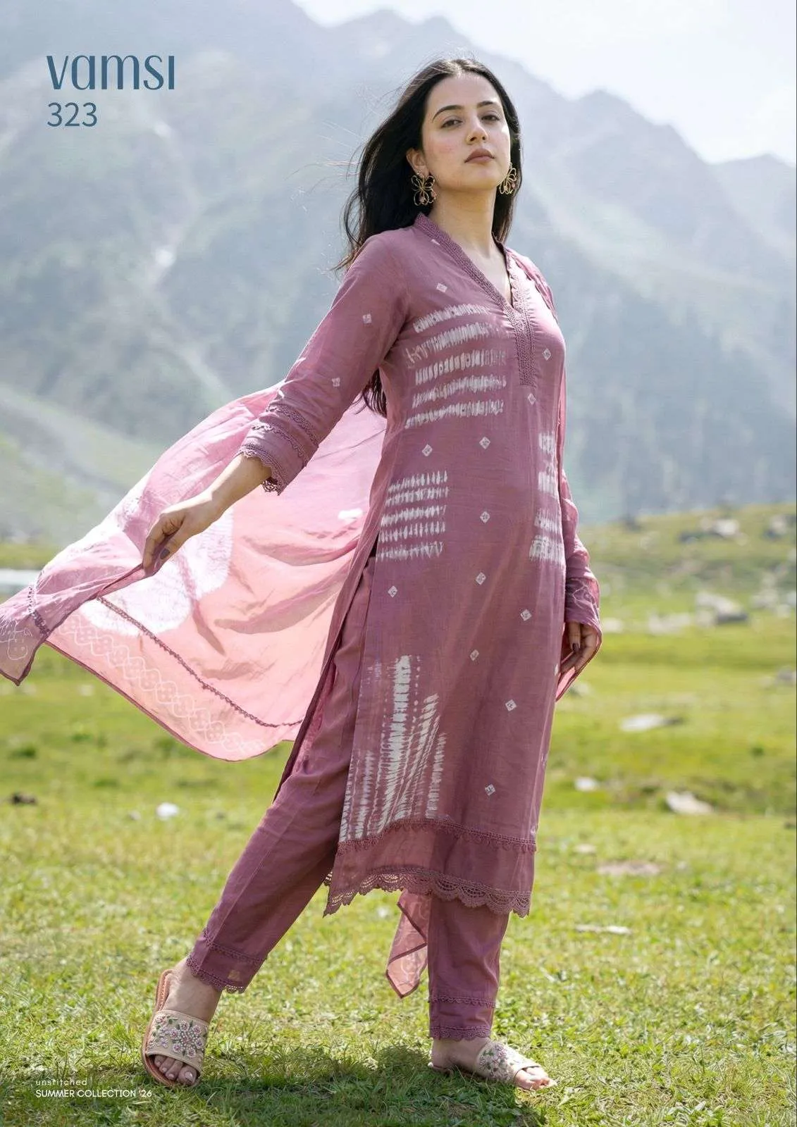 Sahiba Vamsi Unstitched Suits