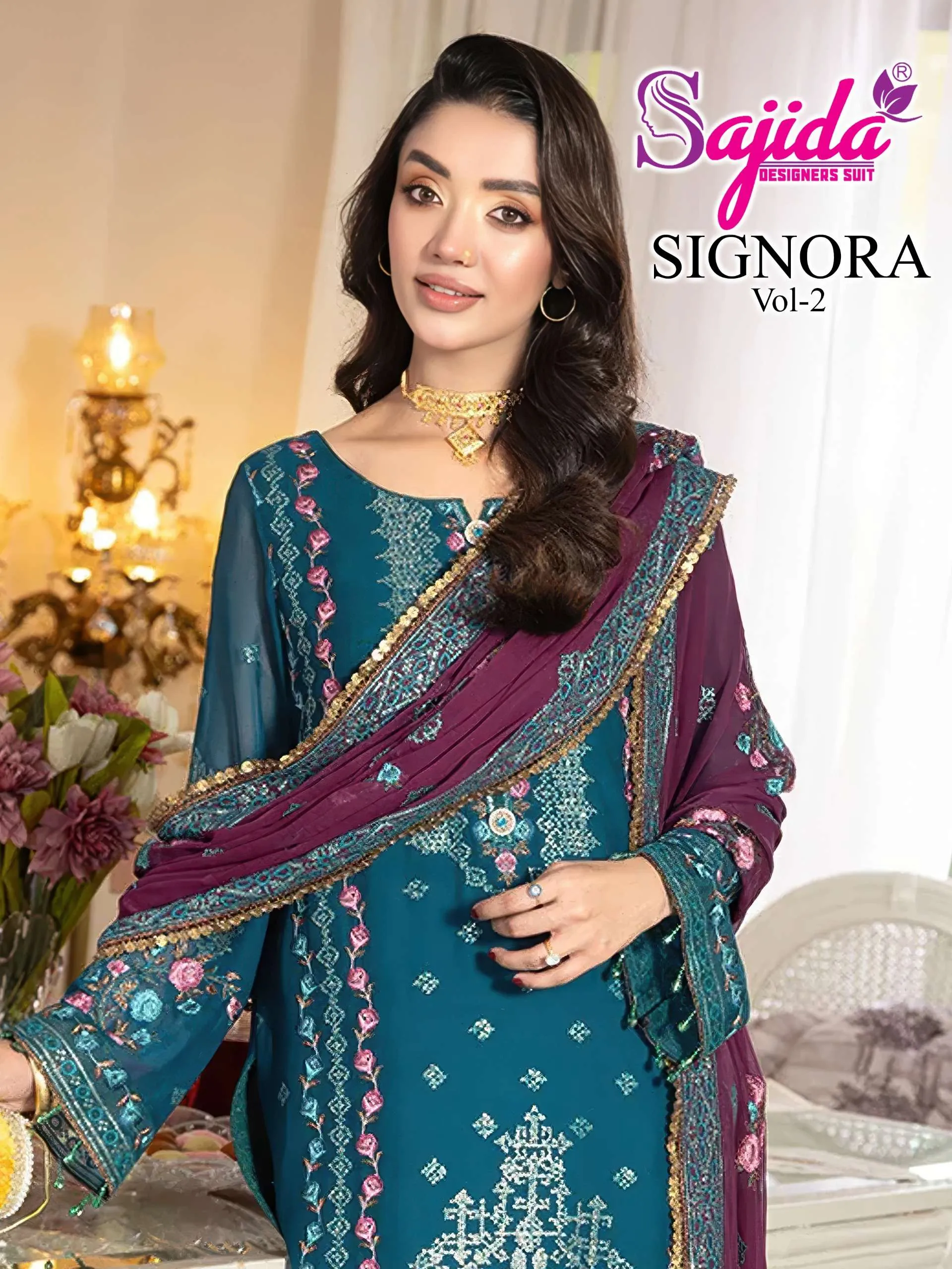 Sajida Signora Vol 2 Pakistani Suits
