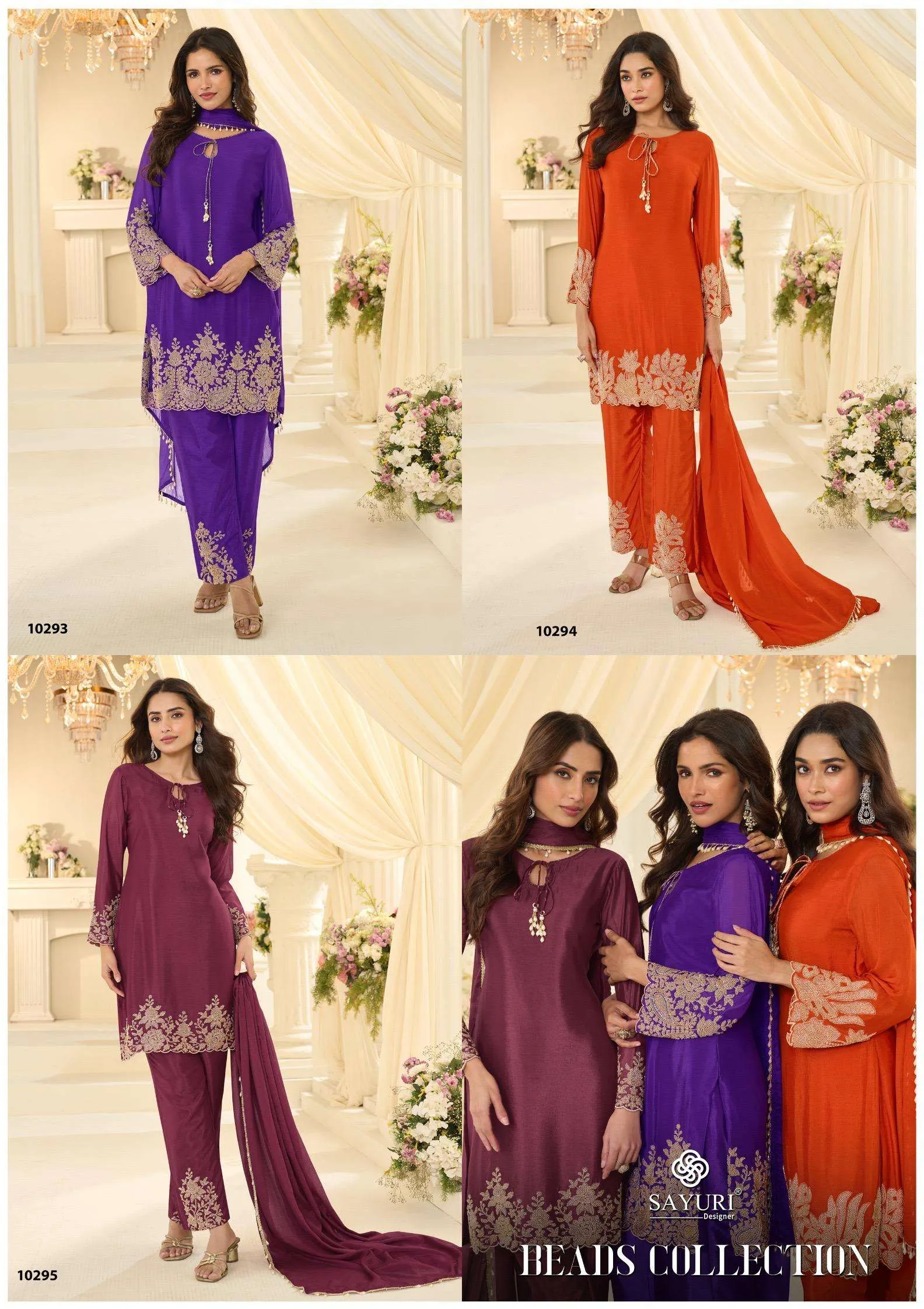 Sayuri Designer Beads Collection Readymade Suits