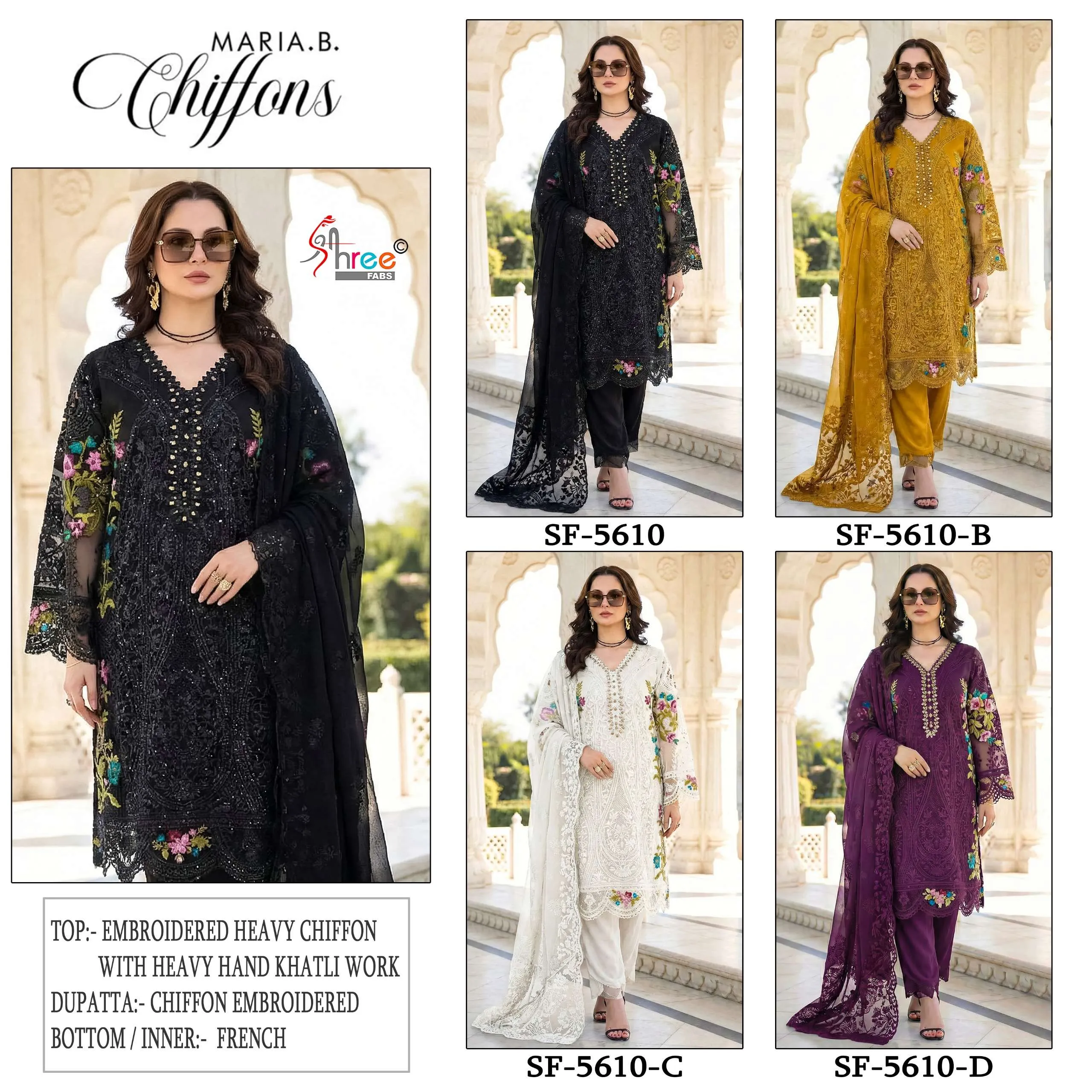 Shree Fab Sf 5610 Pakistani Suits