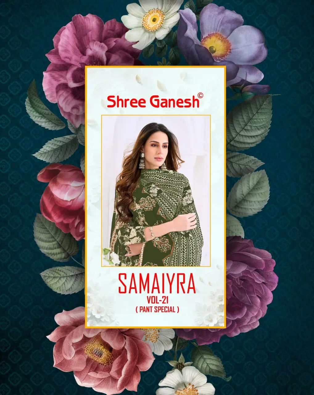 Shree Ganesh Samaiyra Vol 21 Unstitched Suits
