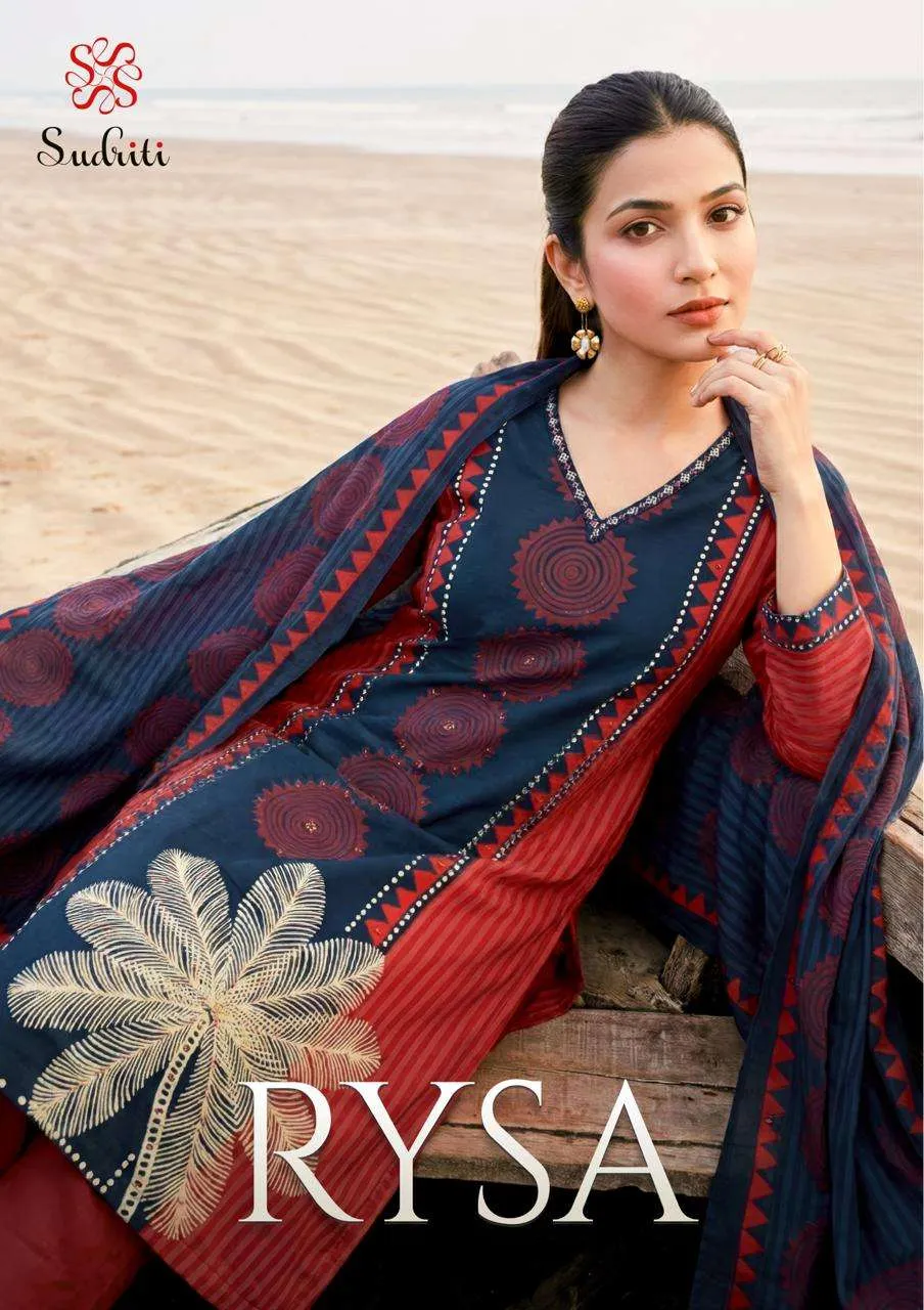 Sudriti Rysa Semi Stitched Suits