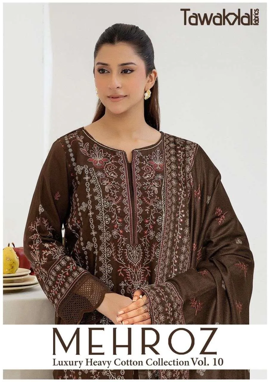 tawakkal Mehroz Vol 10 Stitched Suits