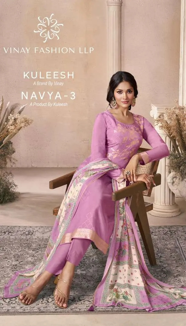 Vinay Fashion Llp Navya Vol 3 Semi Stitched Suits
