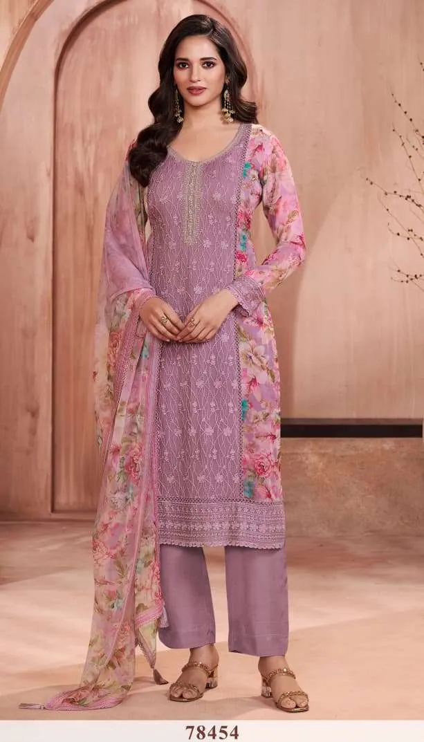 Vinay Fashion Llp Pankh Semi Stitched Suits