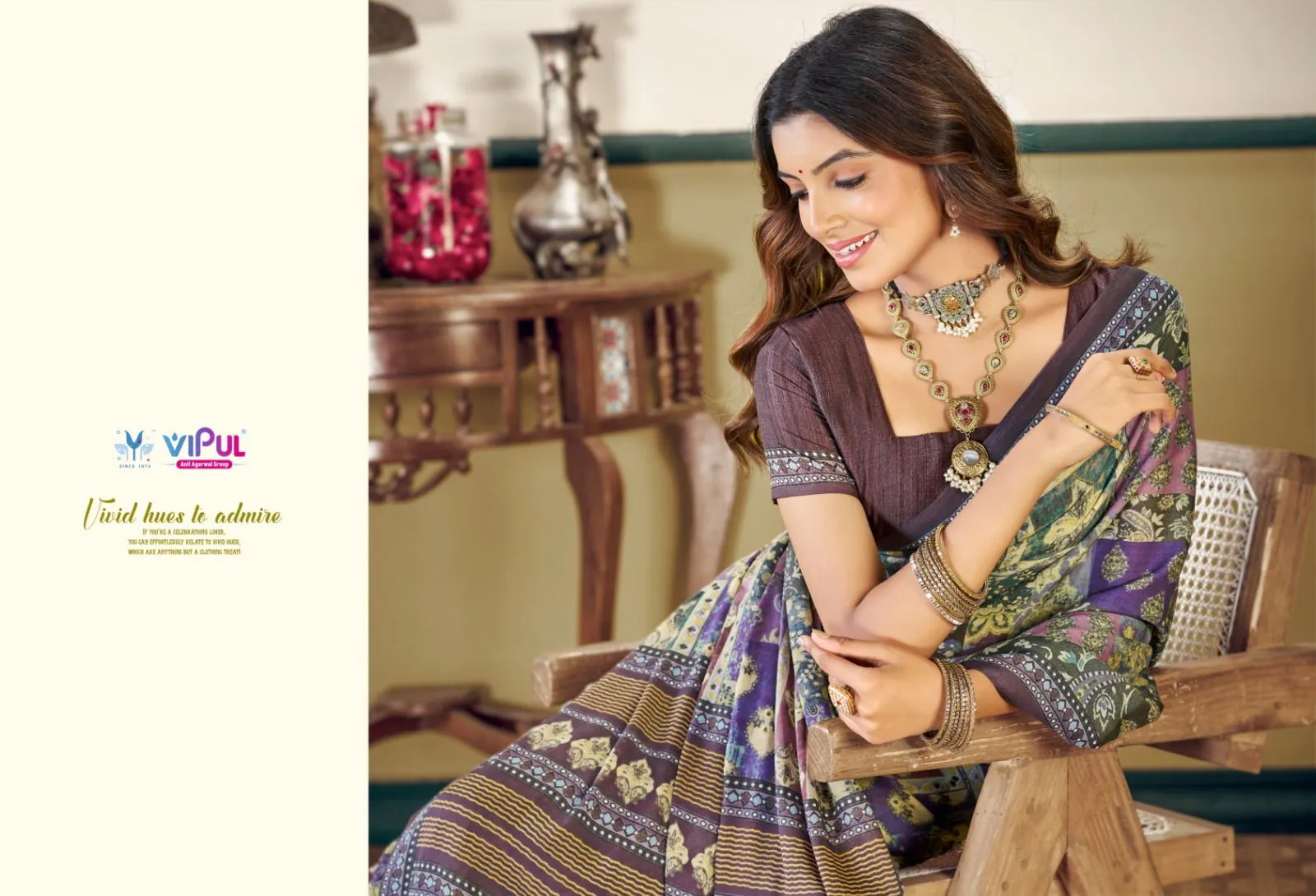 Vipul Antique Royal Vol 27 Silk Printed Traditional Wear Saree Collection Sarees