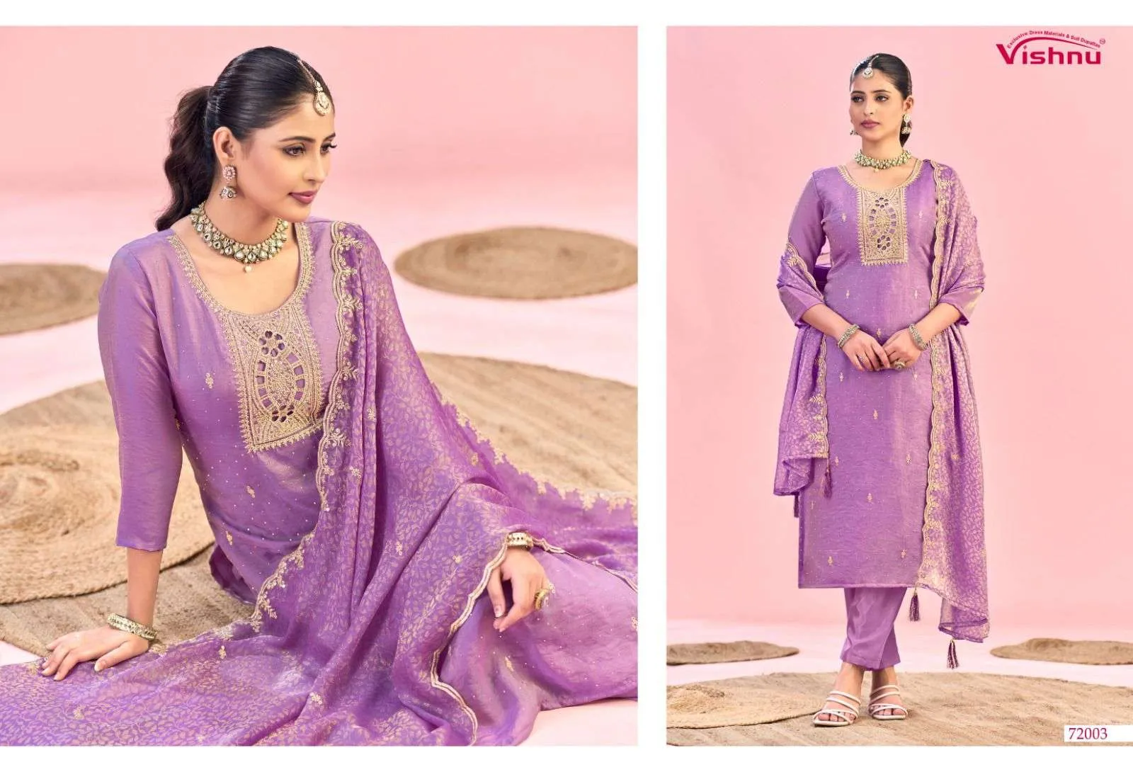 Vishnu Impex Haniya Semi Stitched Suits