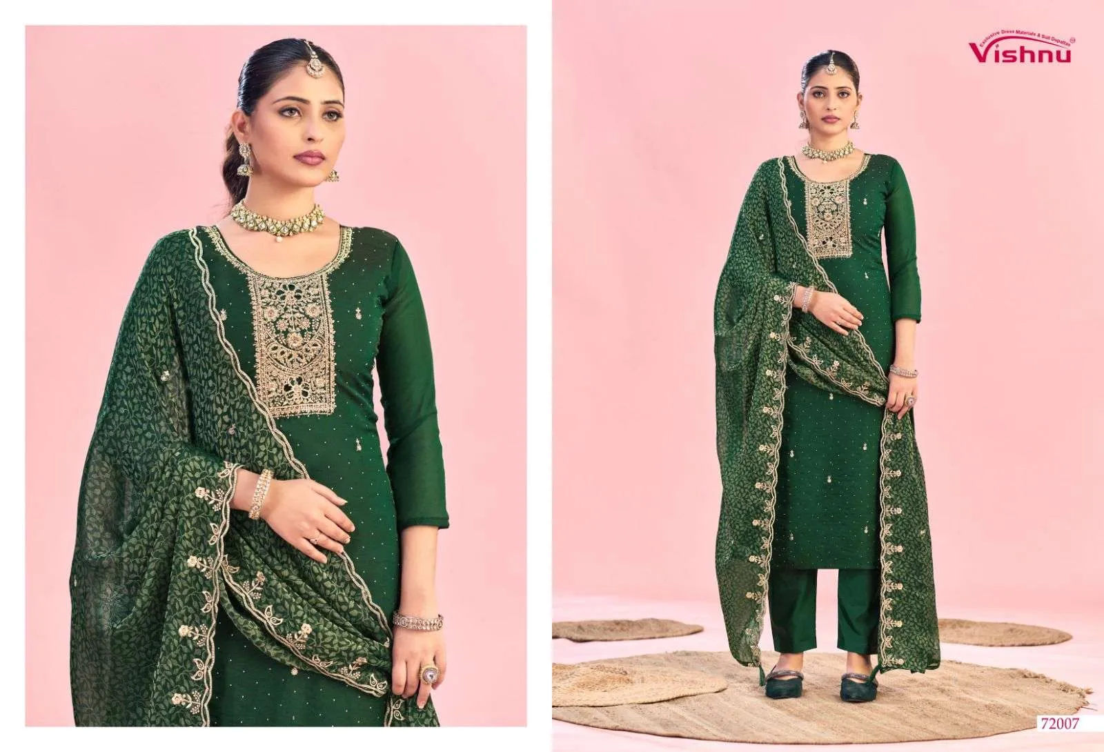 Vishnu Impex Haniya Semi Stitched Suits