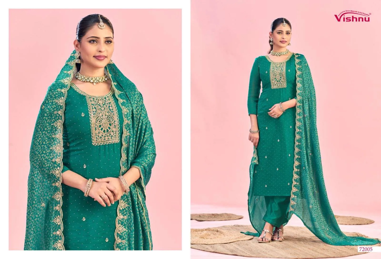 Vishnu Impex Haniya Semi Stitched Suits