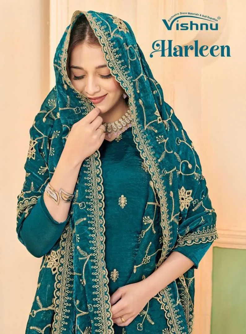 Vishnu Impex Harleen Semi Stitched Suits