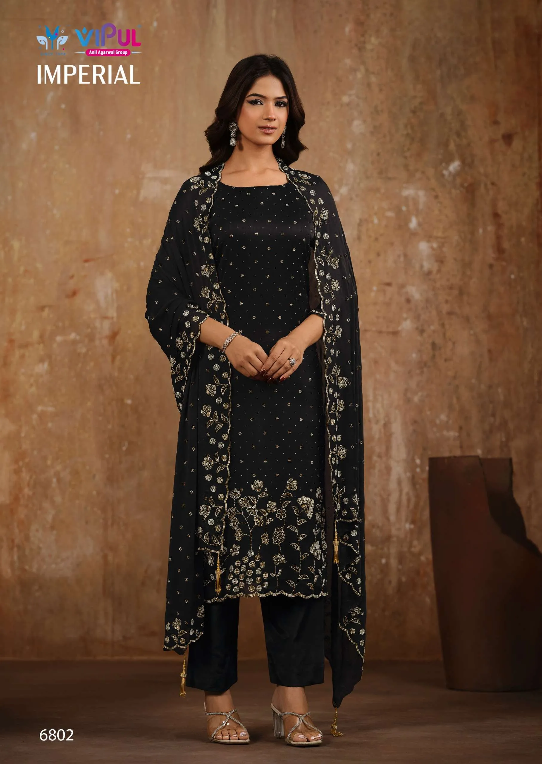 Vishwam Fabric Imperial Semi Stitched Suits