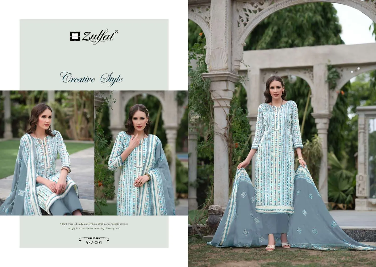 Zulfat Designer Suits Nazrana Vol 3 Unstitched Suits