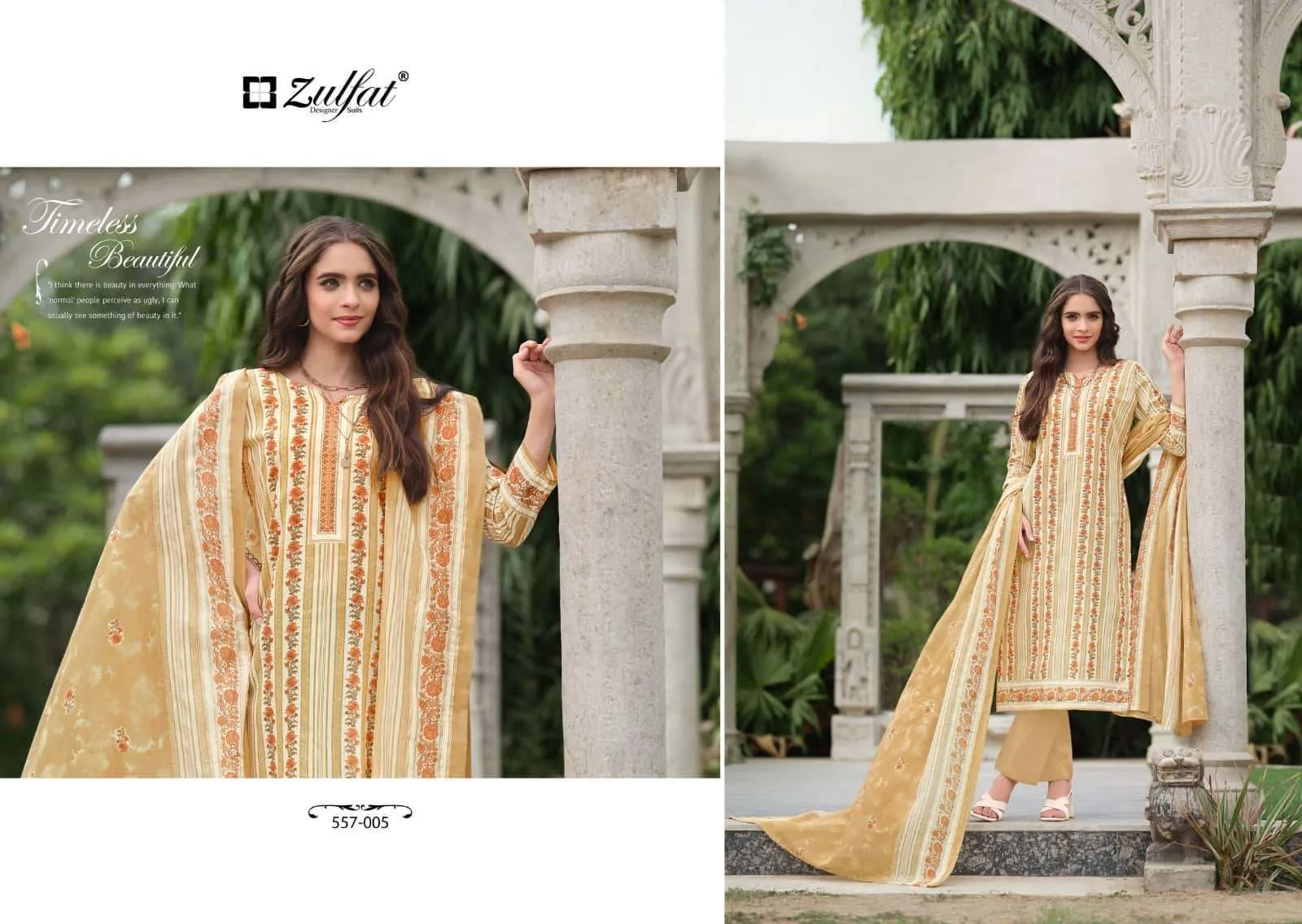 Zulfat Designer Suits Nazrana Vol 3 Unstitched Suits