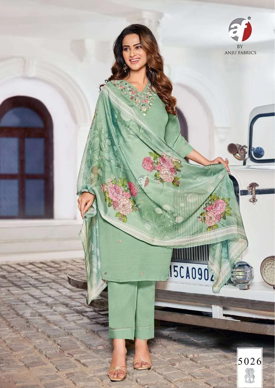 Anju Fashion Gazal Vol 6 Readymade Suits