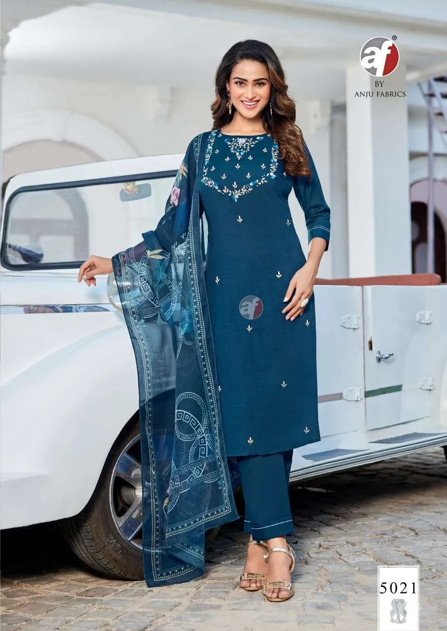 Anju Fashion Gazal Vol 6 Readymade Suits