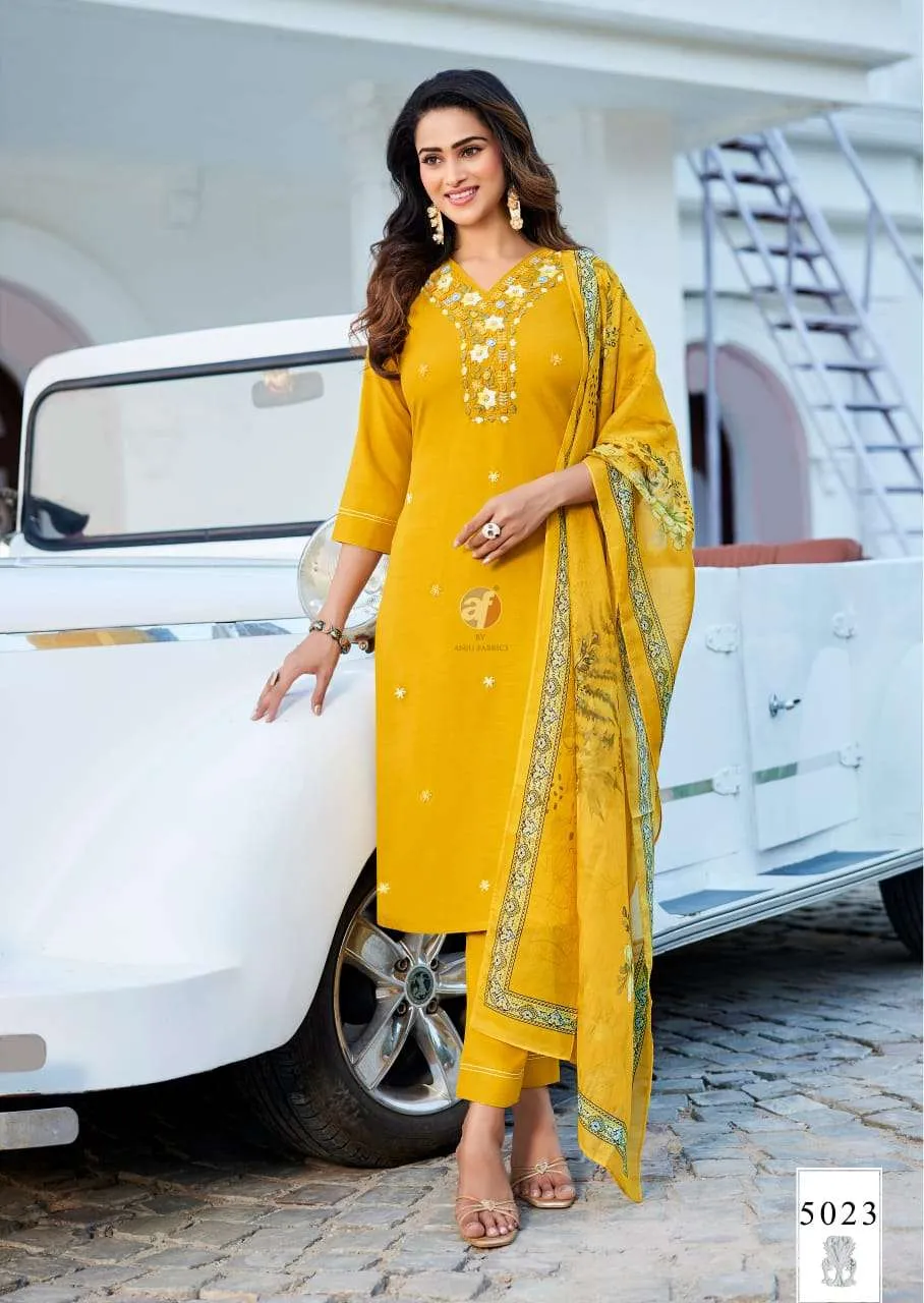 Anju Fashion Gazal Vol 6 Readymade Suits