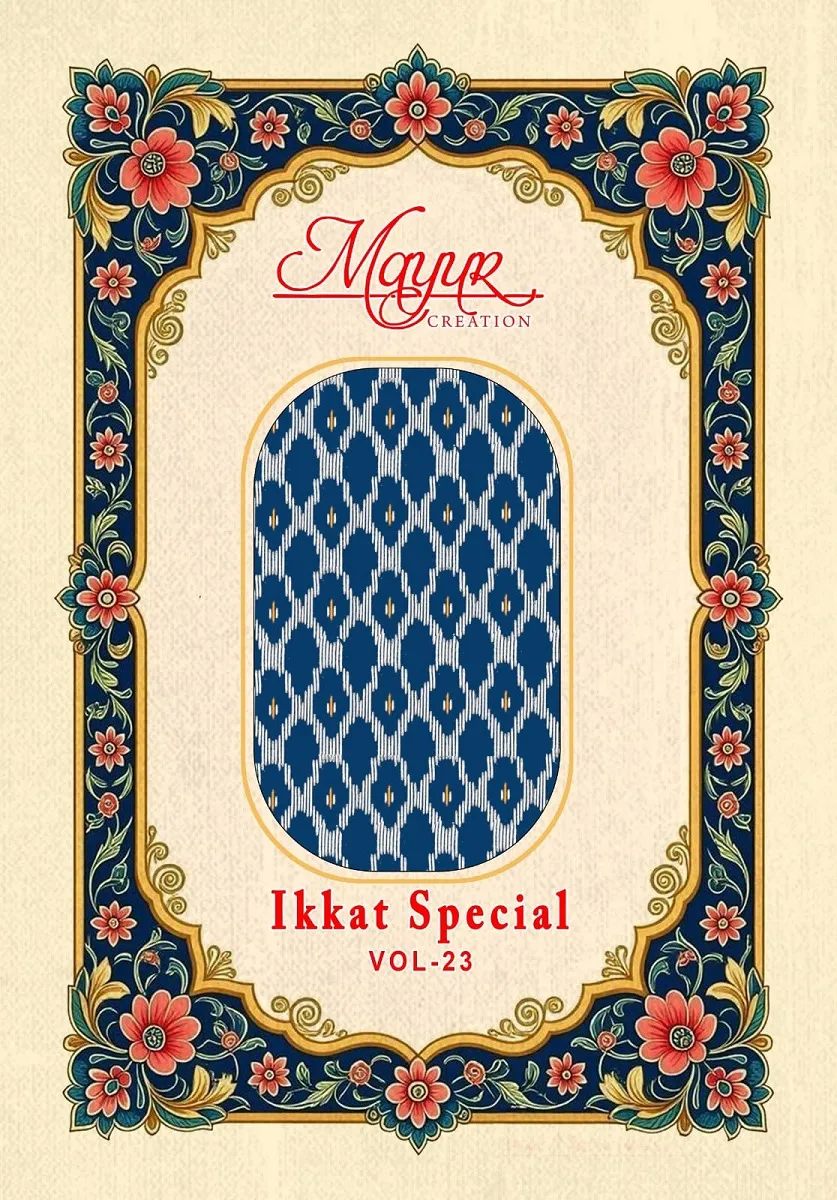Mayur Ikkat Vol 23 Unstitched Suits