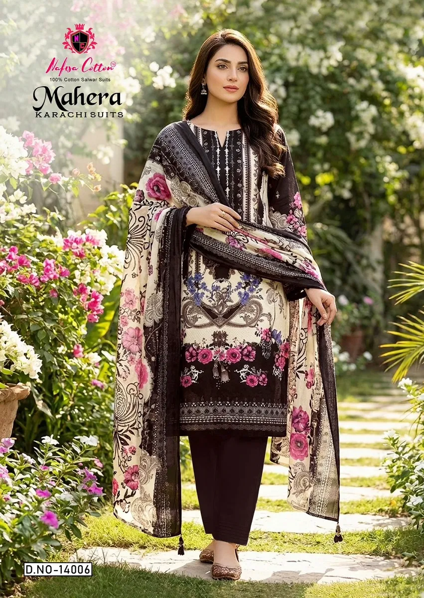 Nafisa Mahera Vol 14 Unstitched Suits