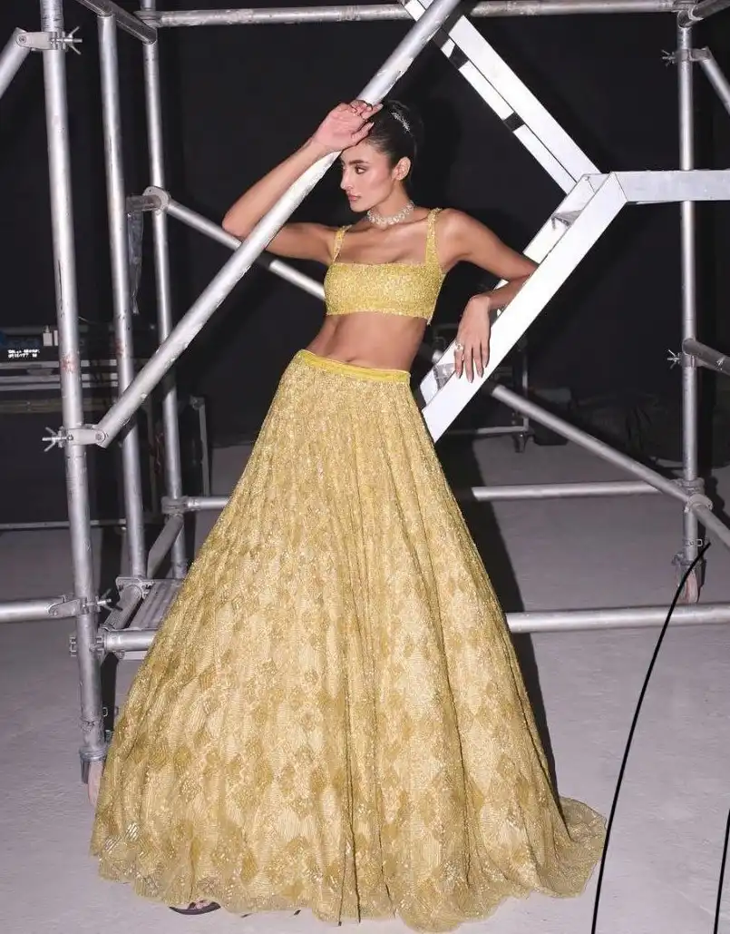 HCR 1117 Heavy Work Lehenga Choli For Haldi Function