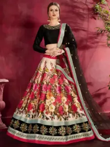 Zeel 7506 Floral Printed Lehenga Choli Manufacturers in Surat