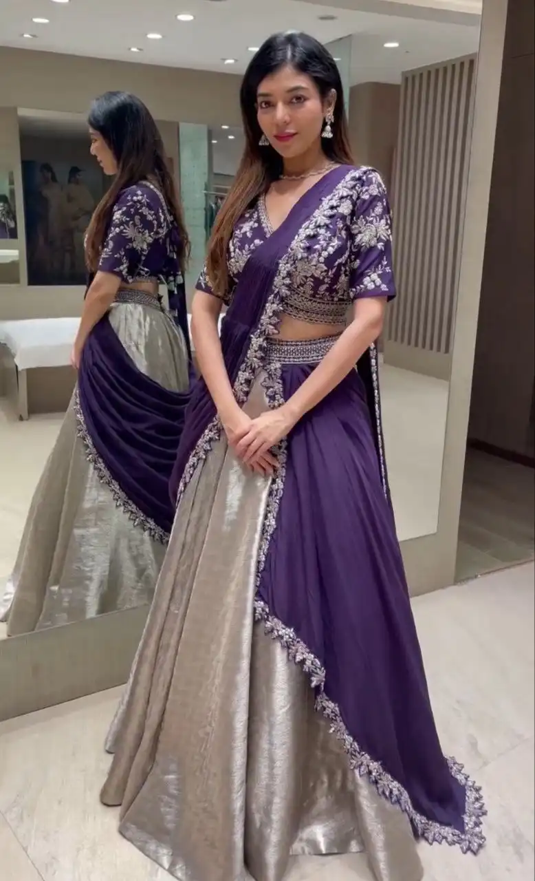 Madhuri 245 Embroidery Work Party Wear Lehenga Choli 2026