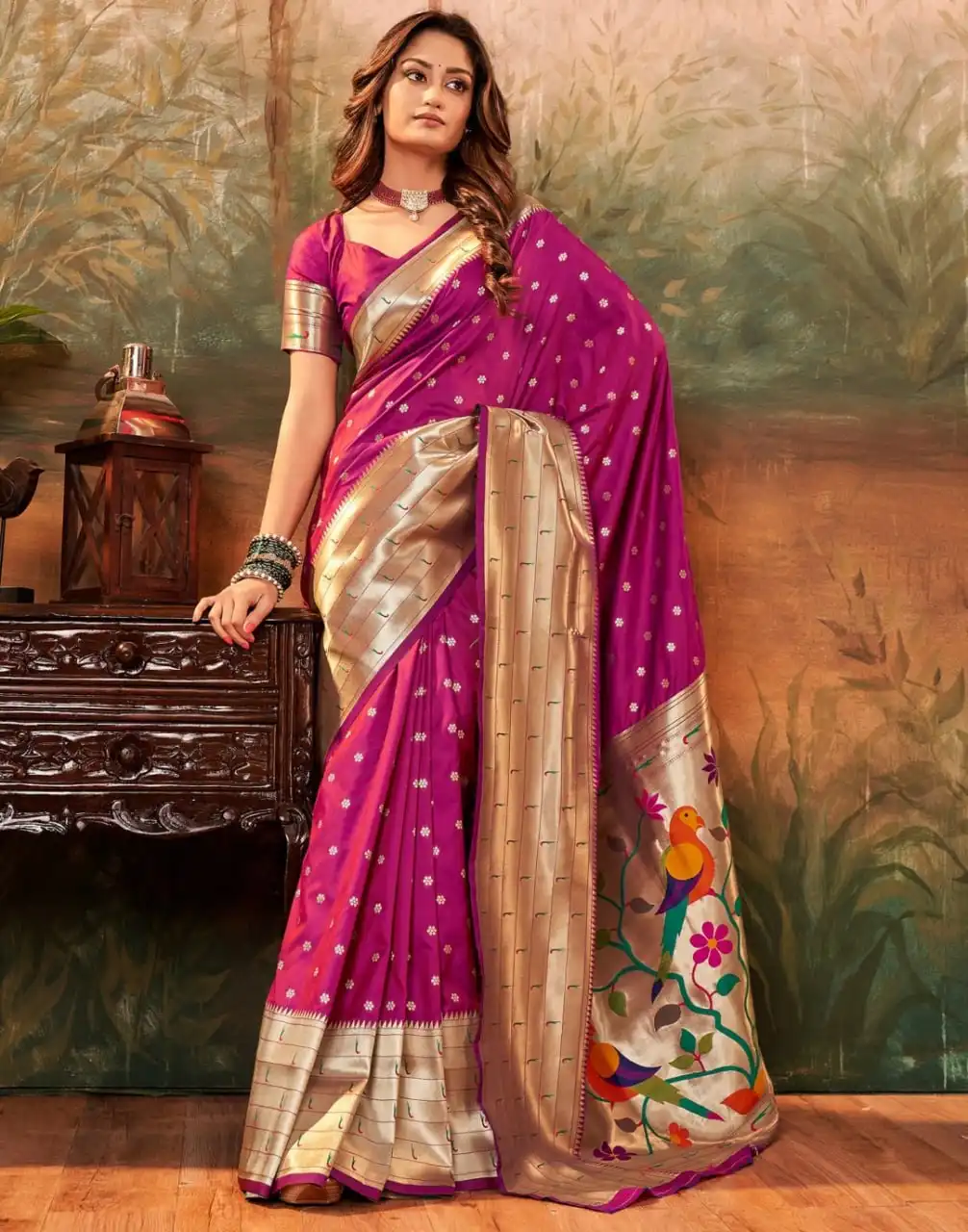 LFK 5518 Banarasi Soft Silk Wedding Saree For Women