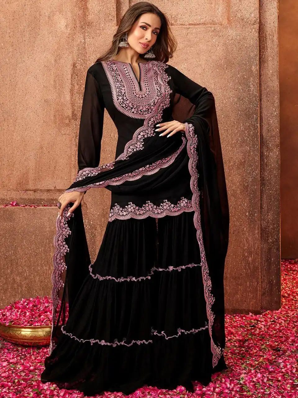 ATQ Vol 61 Designer Party Wear Bollywood Sharara Suit