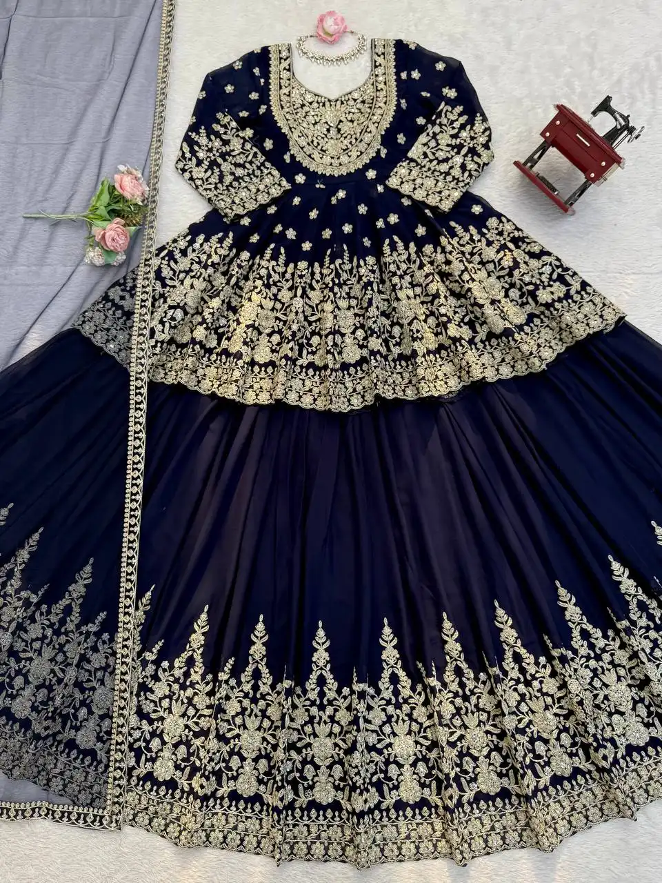 Deepika 5998 Codeing Dori With Sequnce Top Lehenga Collection