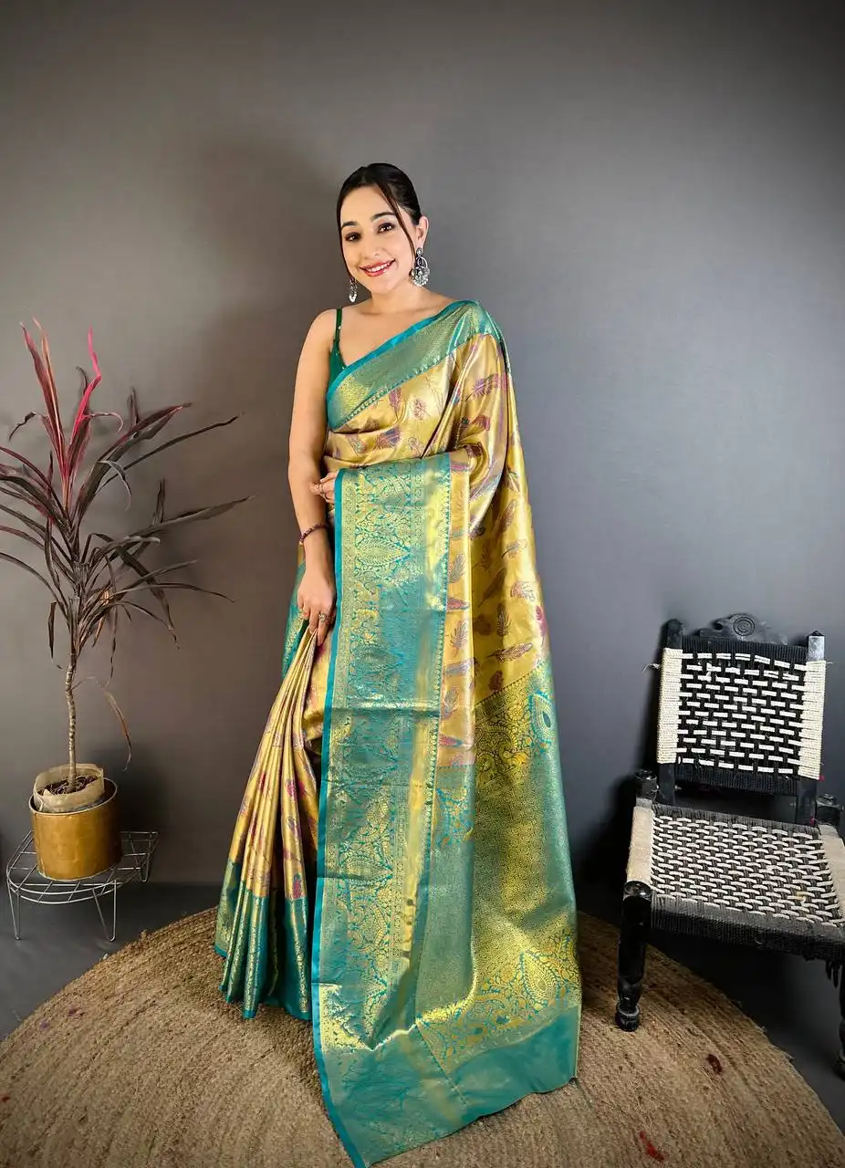 Laxmi 1056 Kanjivaram Silk Weaving Traditional Saree