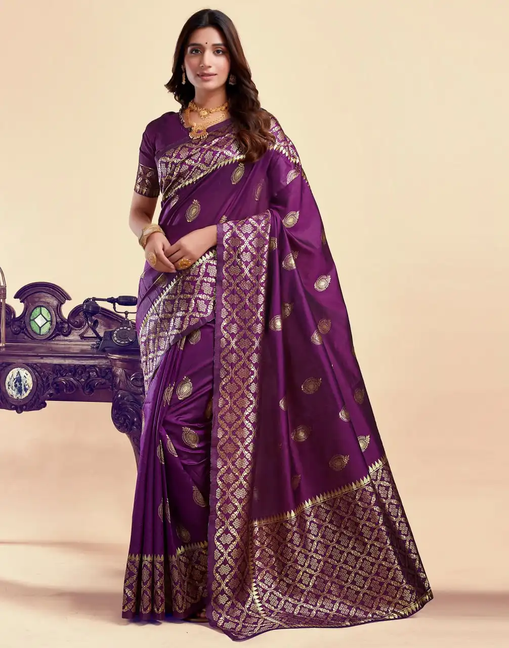 LFK 5288 Banarasi Traditional Saree Wholesale Market