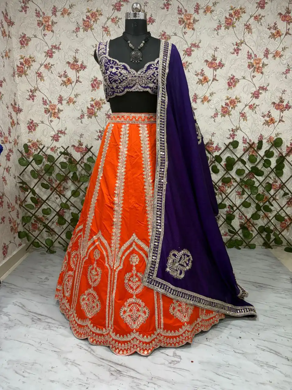 HCR 1120 Silk Heavy Work Wedding Lehenga Choli Collection
