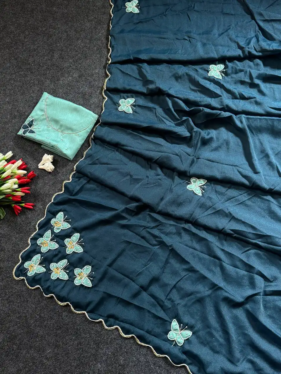 WMS Vol 161 Arco Handwork Party Wear Butterfly Saree