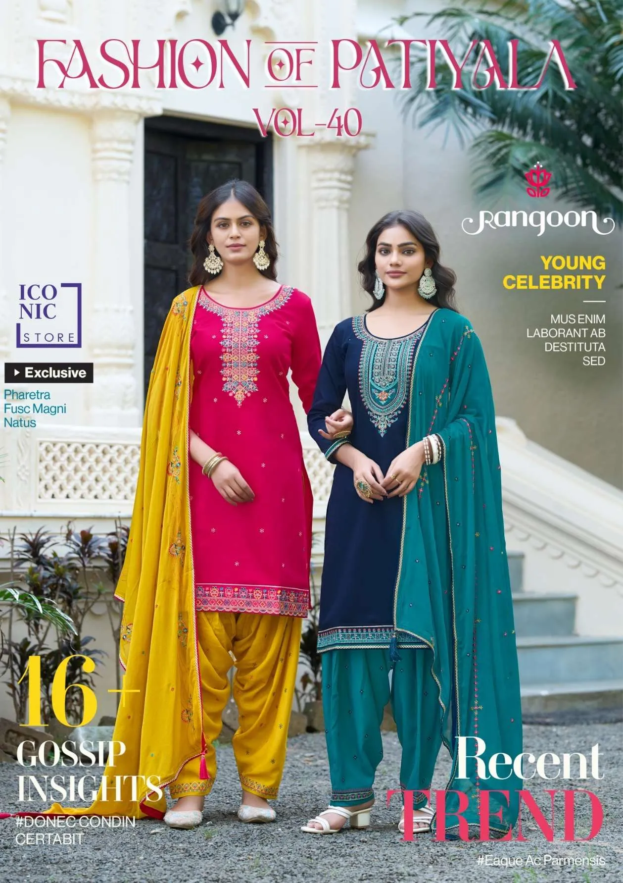 Rangoon Fashion of Patiala Vol 40 Readymade Suits